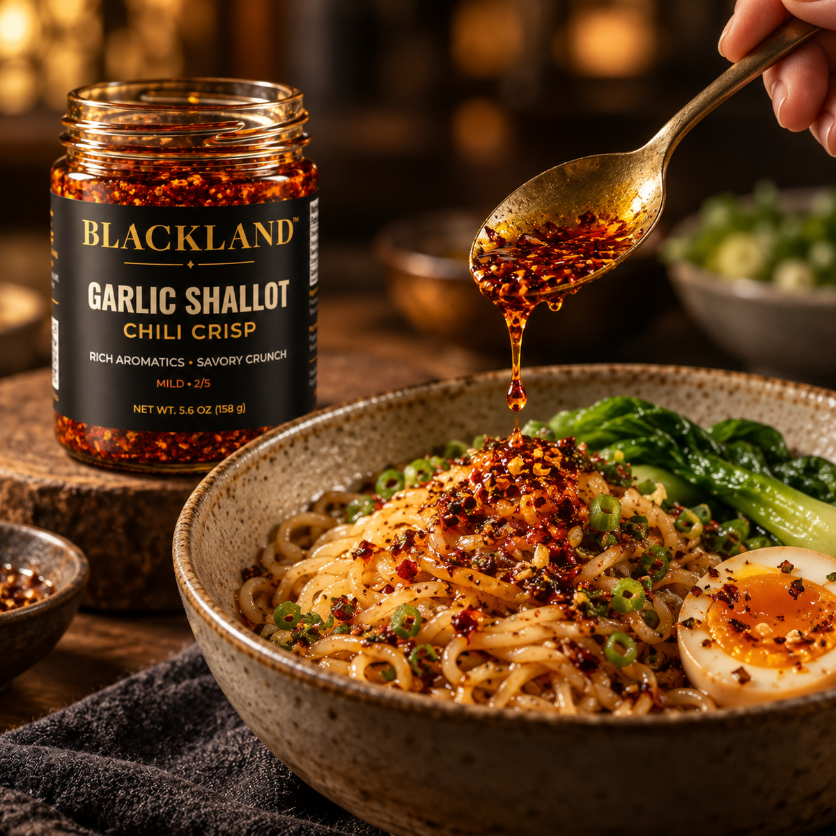 Garlic Shallot Chili Crisp